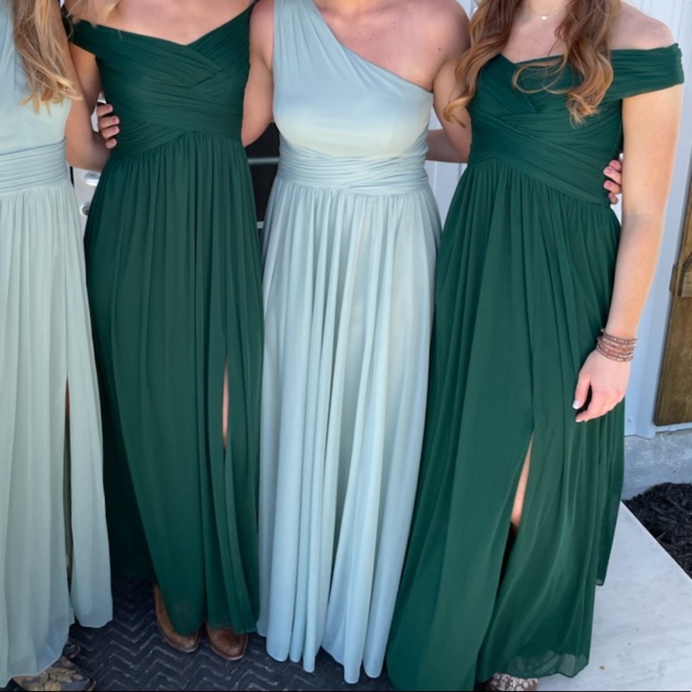David's Bridal Bridesmaid/formal Dress